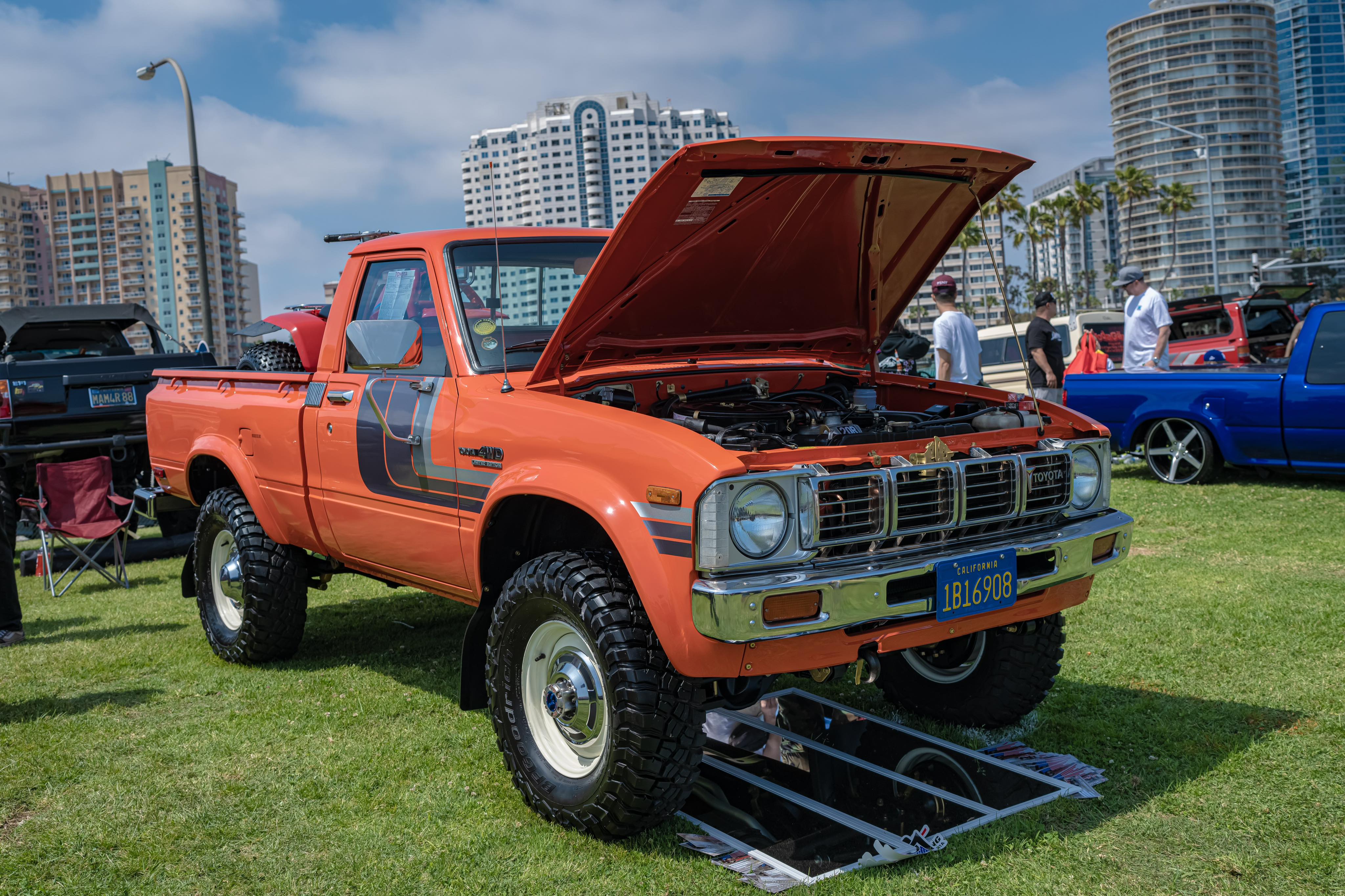 1979 Toyota Orange Truck Alan Dreiman