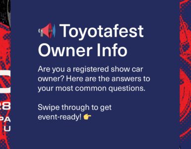 Toyotafest rules