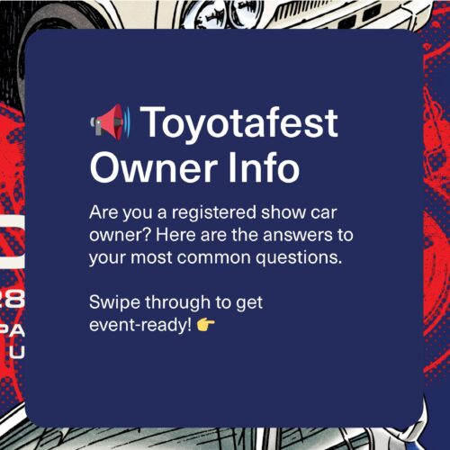 Toyotafest rules